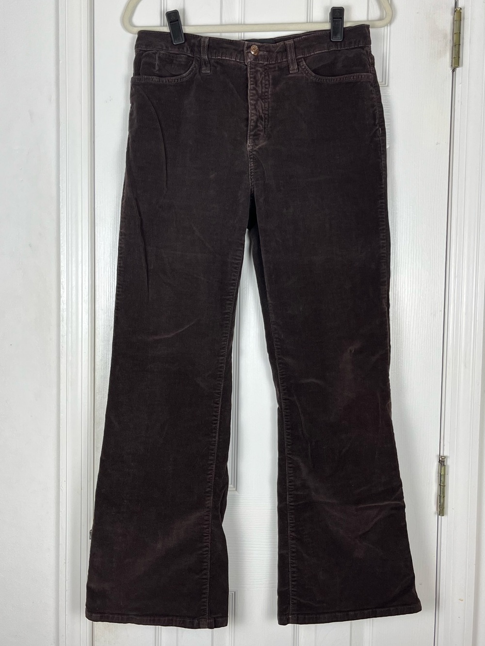 NYDJ Corduroy High Rise Bootcut Flare Pants Sz 10P